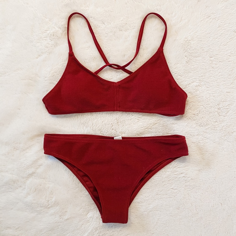 Zaful Textured Bikini
